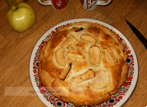 французский пирог с яблоками