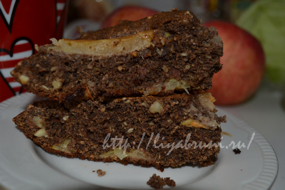 рецепт с фото: диетический яблочный пирог